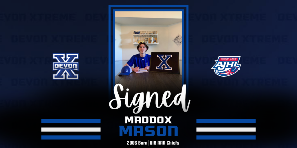 DEVON XTREME SIGN DEFENCEMAN MADDOX MASON | Devon Xtreme