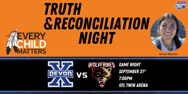 DEVON XTREME TO HOST TRUTH AND RECONCILIATION NIGHT SEPT. 21